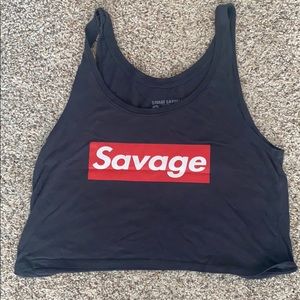CrossFit Savage Barbell tank
